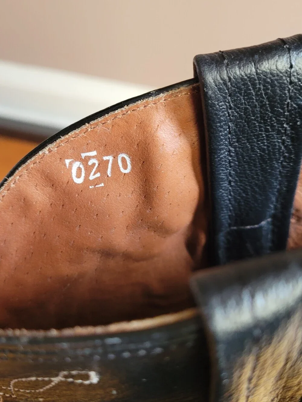 Vintage Dan Post Black Teju Lizard Men 8.5 D Cowboy Western Boots MEX MADE #2110